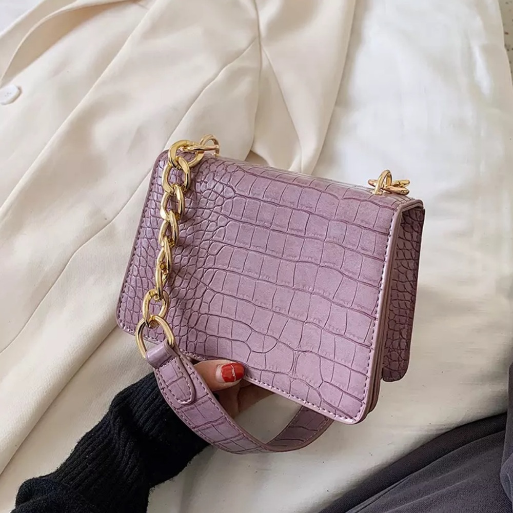 Lavender Shoulder Bag